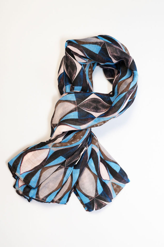 Vintage Diamond Scarf | B03