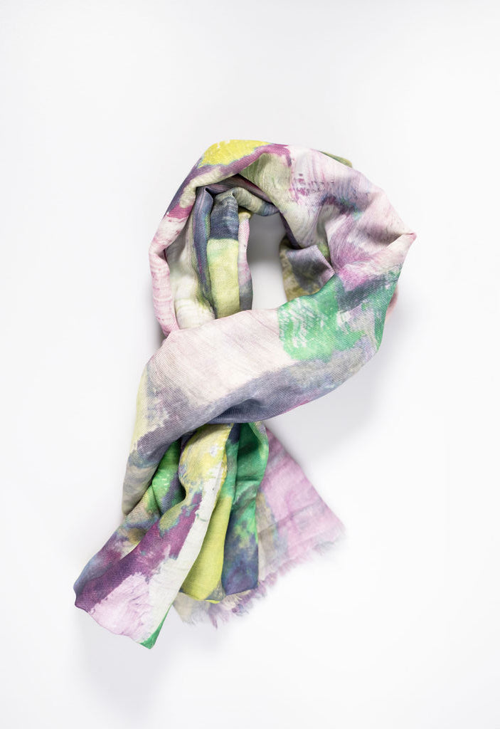 Abstract Palette Scarf | B06