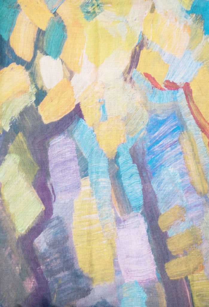 Abstract Palette Scarf | B06