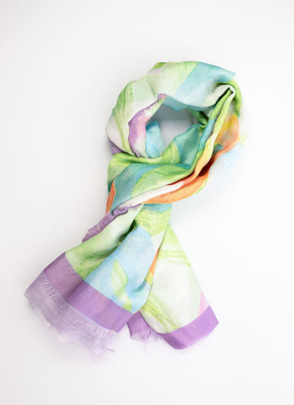 Brushed Hearts Scarf | A02