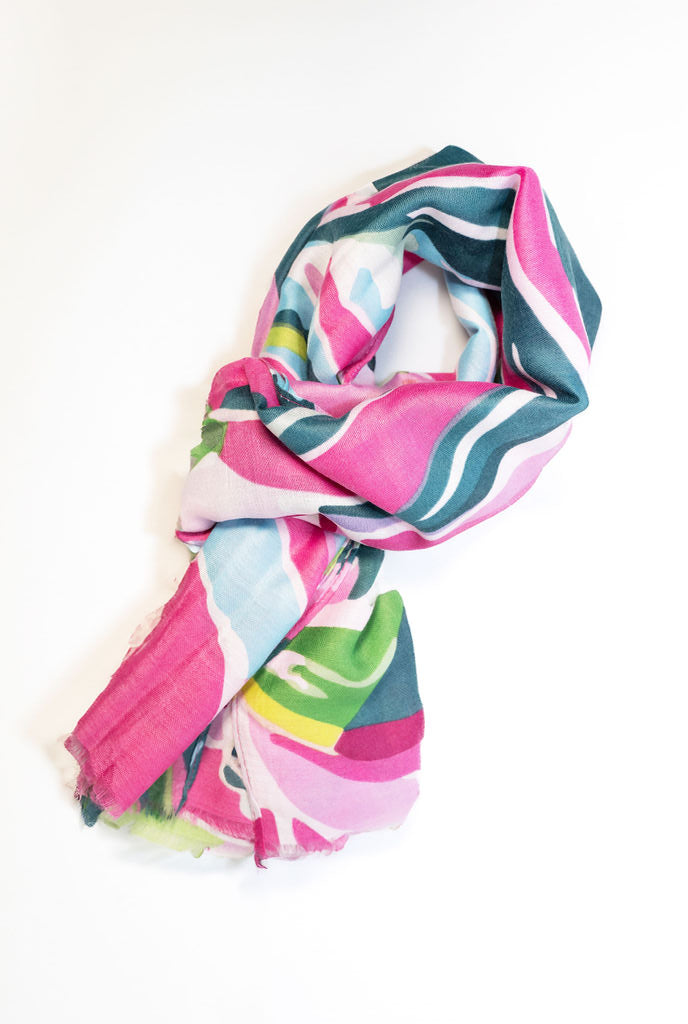 Floral Print Scarf | B02