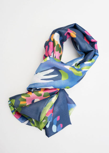 Floral Print Scarf | B02