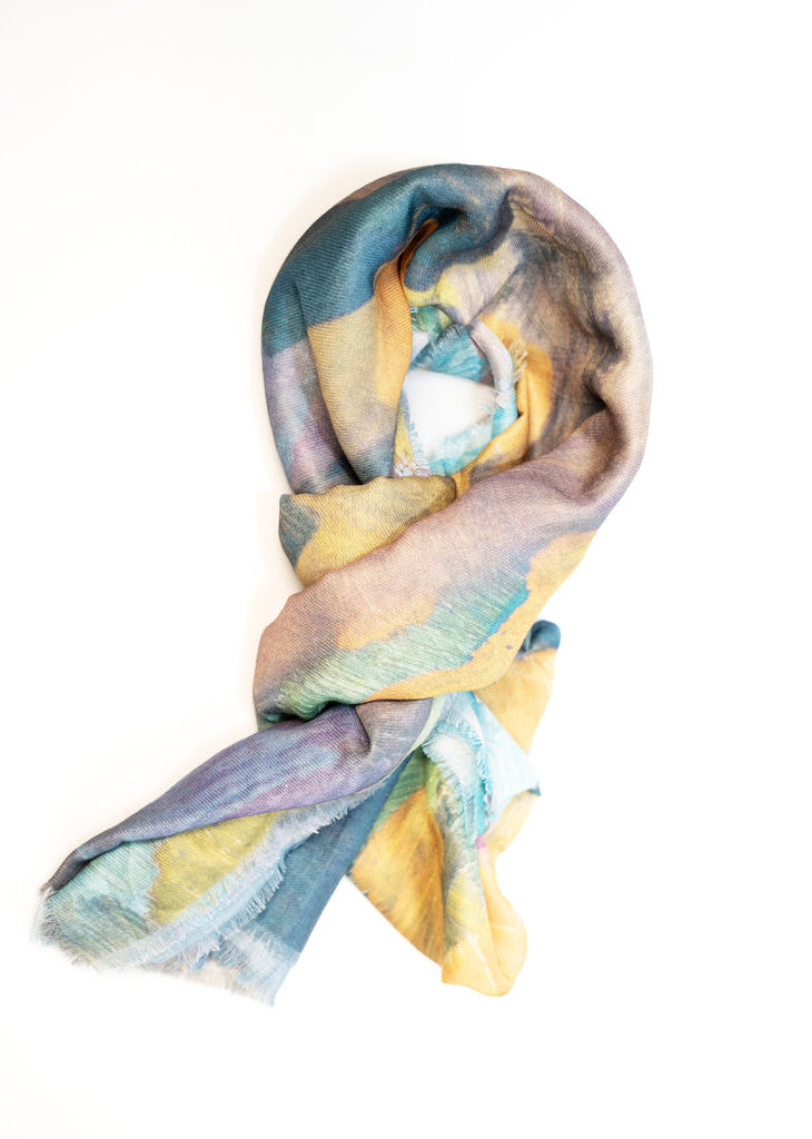 Abstract Palette Scarf | B06